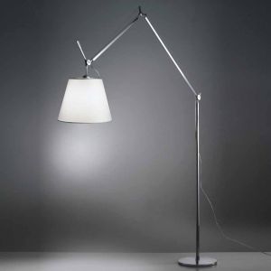 Artemide Tolomeo Mega 36 Terra Stehleuchte dimmbar Aluminium/Pergamentpapier +++ Rückläufer +++ bei lampenonline.de