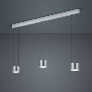 Bankamp Impulse 2107 LED-Pendelleuchte 3-flammig Nickel matt/Chrom +++ Rückläufer +++ bei lampenonline.de