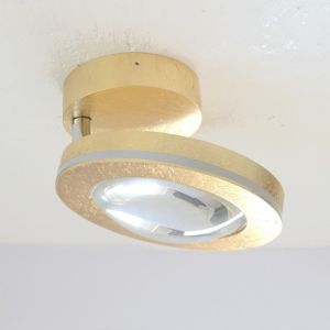 Escale Vio 1-flammig LED-Deckenleuchte-Blattgold; mit LED (2700K) bei lampenonline.de