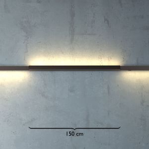 GERA Leuchten Wandleuchte schwenkbar 1500 LED-Wandleuchte Schwarzbraun mit LED (2700K - 6500K) +++ Rückläufer +++ bei lampenonline.de