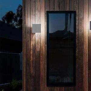 Lodes Puzzle Outdoor Single Square LED-Wandleuchte bei lampenonline.de