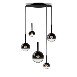 Occhio Luna sospeso cloud 5 LED-Pendelleuchte bei lampenonline.de