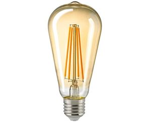Sigor 7 Watt LED Rustikalampe Filament gold dimmbar bei lampenonline.de