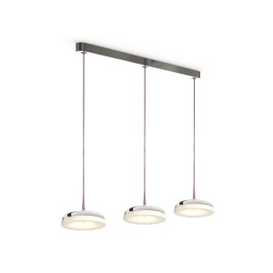 Tobias Grau Paris Trace 3/130 LED-Pendelleuchte 3-flammig-Kastanienbraun-mit LED (2700K) bei lampenonline.de