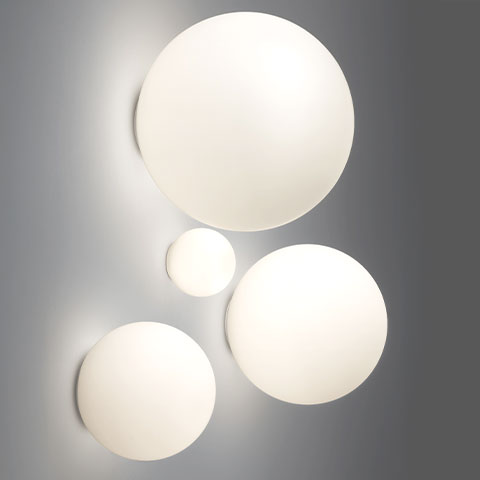 Dioscuri Parete von Artemide - Wandeuchten in vielen Größen und Varianten